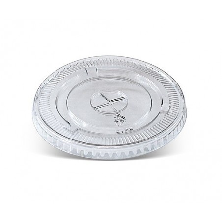PET flat lid /X slot for 6oz to 12oz Bowl - 1000 pcs  1000 pcs