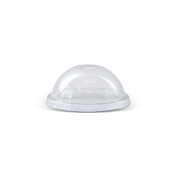 PET dome lid /Die-cut hole for 6oz to 12oz Bowl - 1000 pcs  1000 pcs