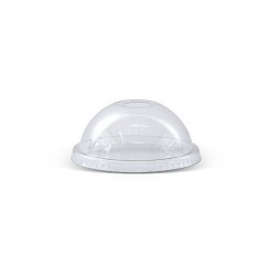 PET dome lid /Die-cut hole for 6oz to 12oz Bowl - 1000 pcs  1000 pcs