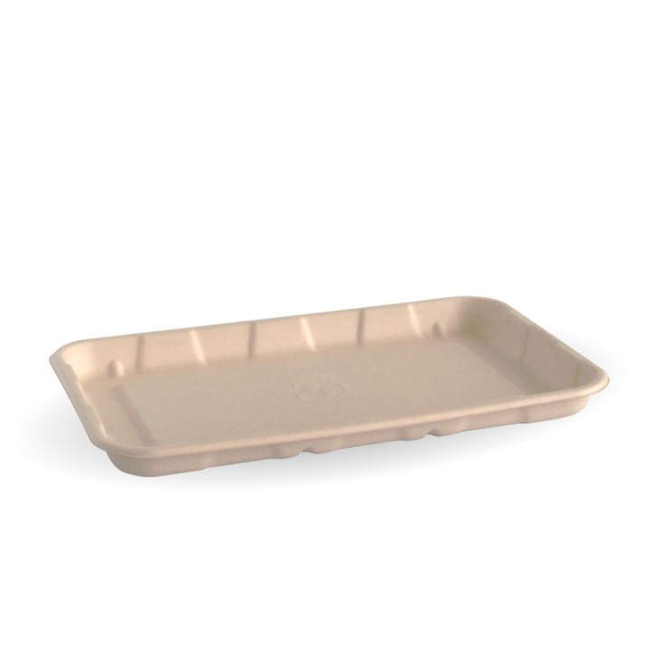 8x5" produce trays - natural  500 pcs