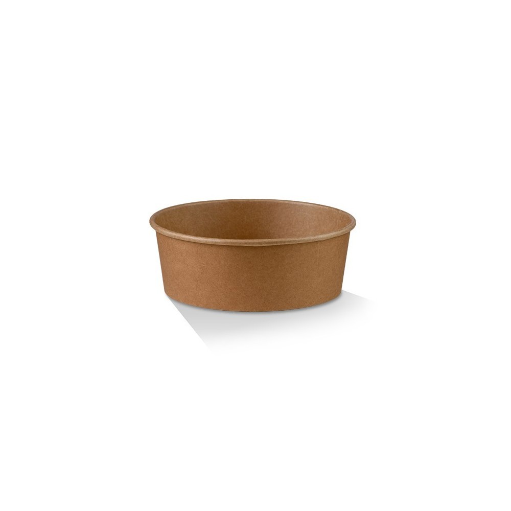 PE Coated Kraft Salad Bowl 25oz 150x128x60  300 pcs