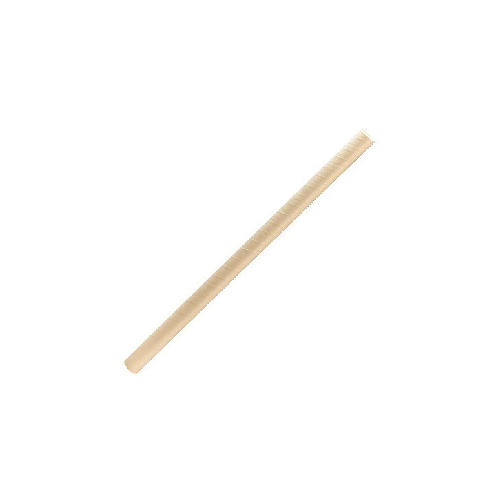 Jumbo Paper Straw Brown Kraft  2500 pcs