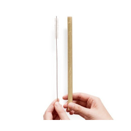 Bamboo Straw Reusable 230mm  500 pcs