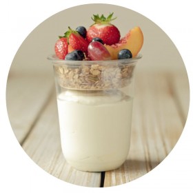 12oz Clear Cup U Shape(360ml) PET  1000 pcs