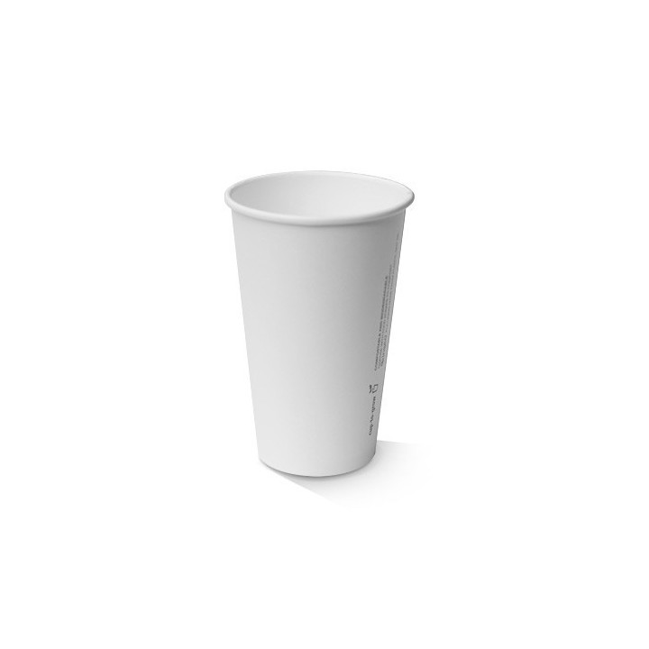 12 OZ(80mm) PLA SW Cup / Plain White - 1000 pcs