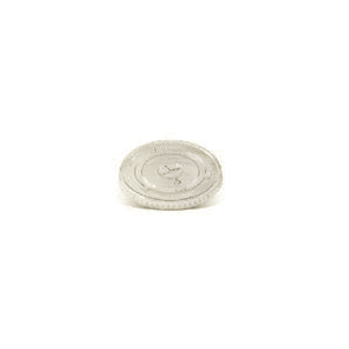 PET Flat Lid for Cold Bamboo Paper Cup 16/20/22oz  1000 pcs
