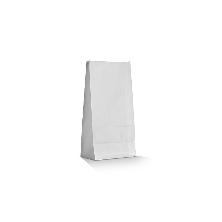 White SOS Bag #8 Compostable 310x100+157  1000 pcs