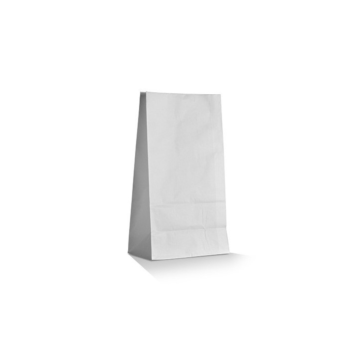 White SOS Bag #12 Compostable 330x112+178  1000 pcs