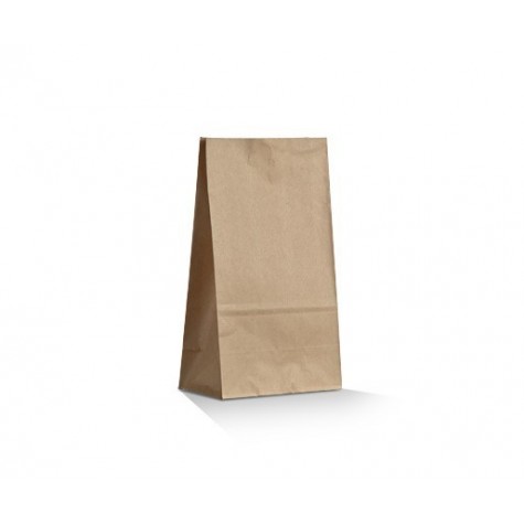 Natural Kraft SOS Bag #6 Compostable 270x90+150  2000 pcs