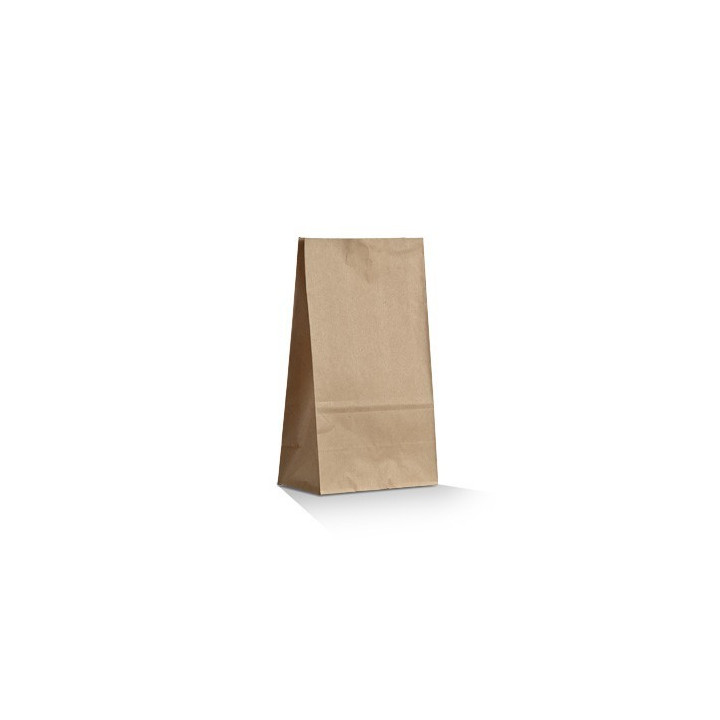 Natural Kraft SOS Bag #6 Compostable 270x90+150  2000 pcs