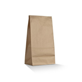 Natural Kraft SOS Bag #8 Compostable 310x100+157  1000 pcs