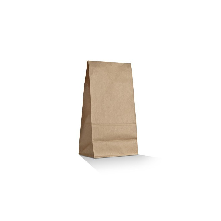 Natural Kraft SOS Bag #8 Compostable 310x100+157  1000 pcs