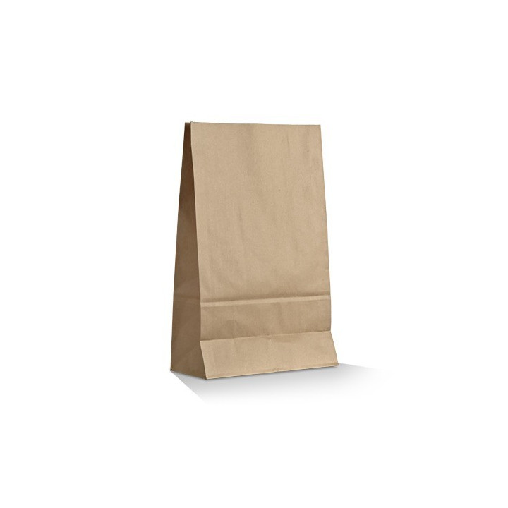 Natural Kraft SOS Bag #12 Compostable 330x112+178  1000 pcs