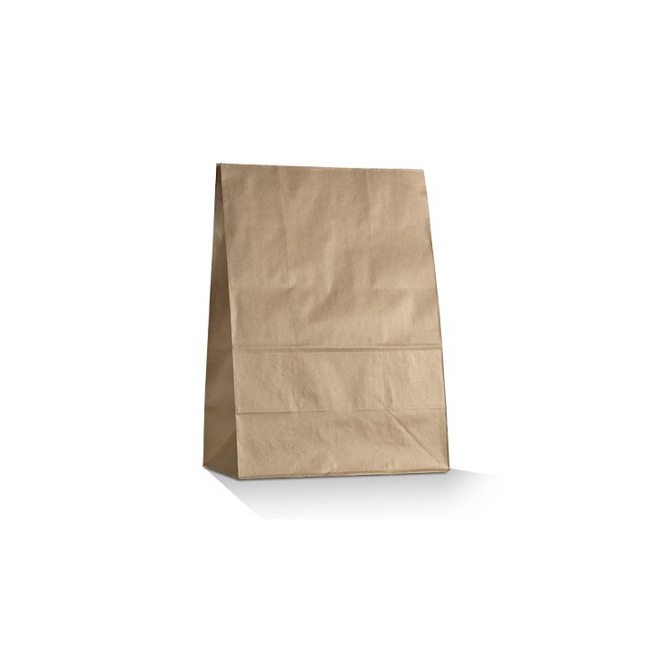 Natural Kraft SOS Bag #20 Compostable 430x175+305  250 pcs