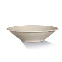 24oz Sugarcane Bowl Natural Brown - Universal Lid Option  500 pcs