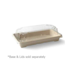 Clear PLA Sushi Tray Lid Small  600 pcs