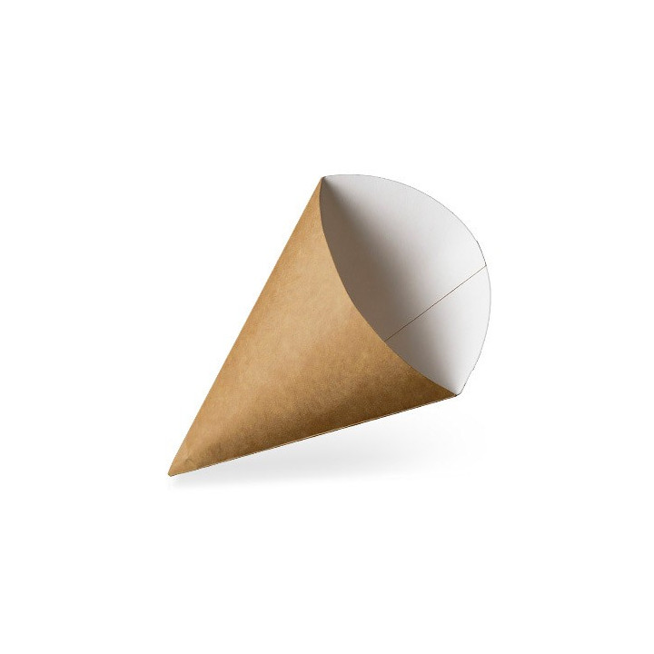 Fastfood TakeAway Cone Small  500 pcs