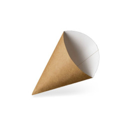 Fastfood TakeAway Cone Large  500 pcs