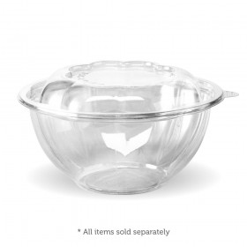32oz (1080ml) Salad Bowl Bioplastic Clear  450 pcs