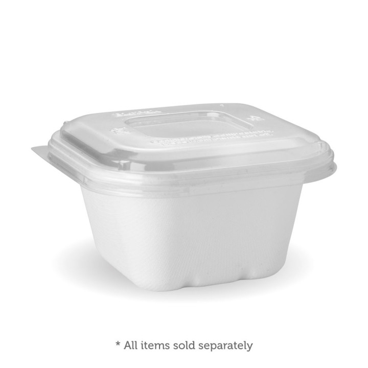 Bioplastic Dome Lid for 280 480 & 630ml Bases  600 pcs