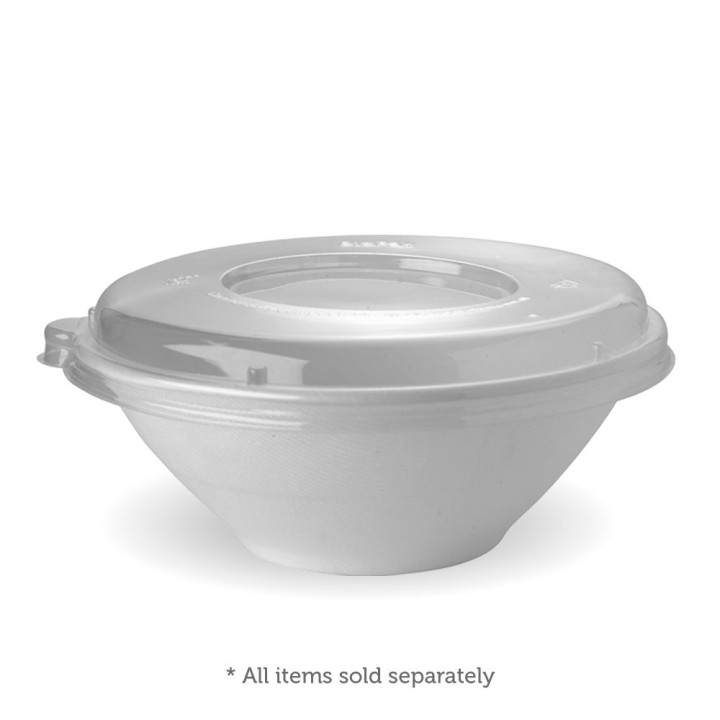 Bioplastic Dome Lid for 24 32 & 40oz Bowls  400 pcs