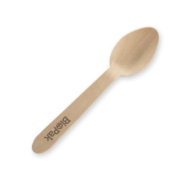 10cm FSC Certified Wooden Tea Spoon  2000 pcs