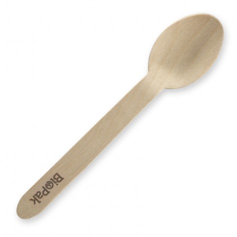 16cm FSC Certified Wooden Spoon  1000 pcs