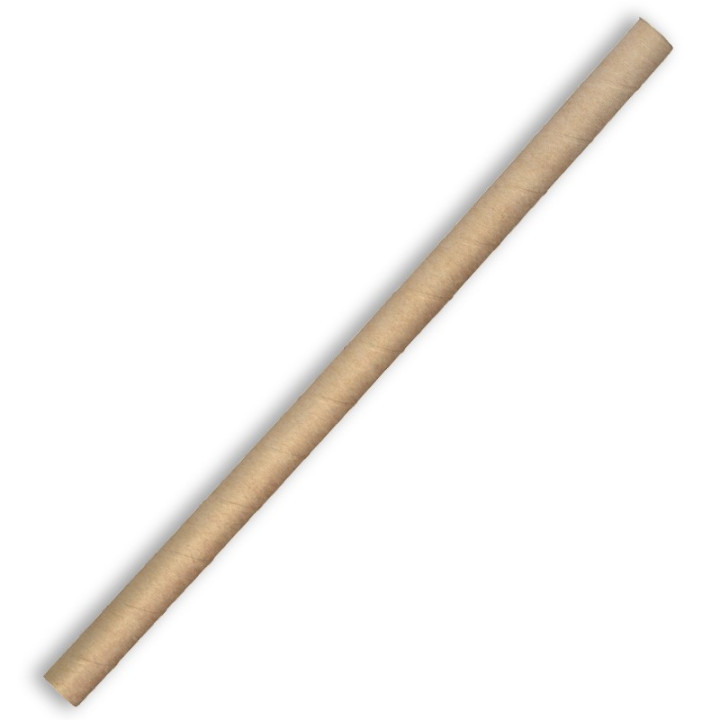 10mm Kraft Jumbo Paper Straw  2500 pcs