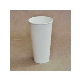 20oz SW Coffee Cup 1000pc- Plain White