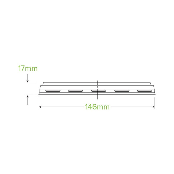Bioplastic Clear Lid for 600&700ml Salad Bowl  600 pcs