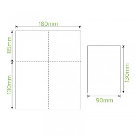 1 PLY Compact Dispenser Bio Napkin (D Fold) Natural 240x225  5000 pcs