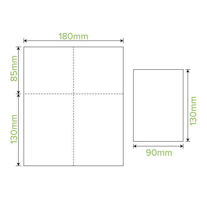 1 PLY Compact Dispenser Bio Napkin (D Fold) Natural 240x225  5000 pcs