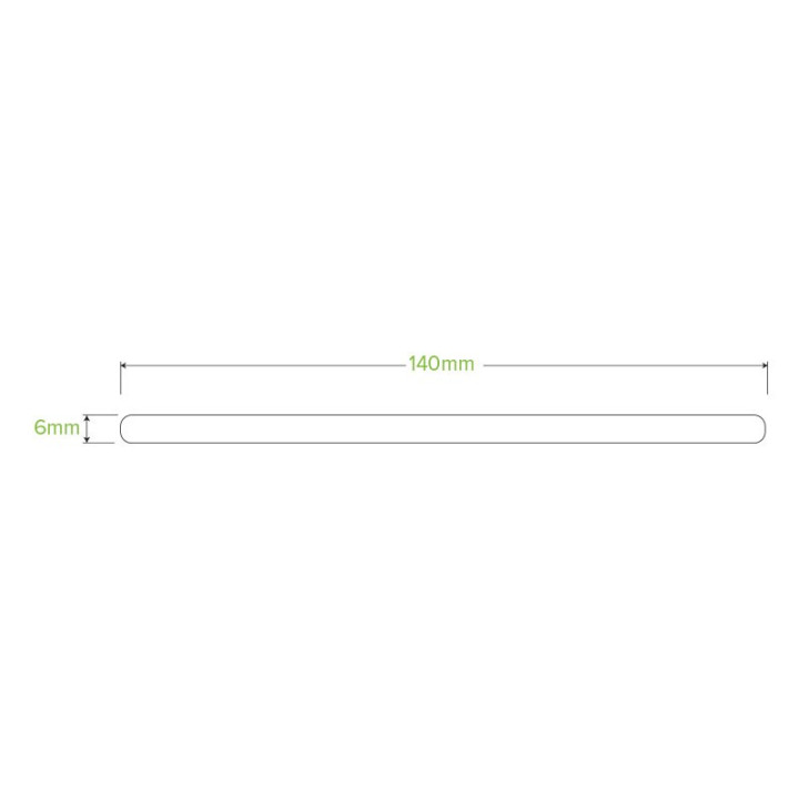 14cm Wooden Coffee Stirrer x 10000pcs 140x6mm Long  10000 pcs