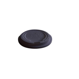 8oz Coffee Cup Lid Black x 1000pcs