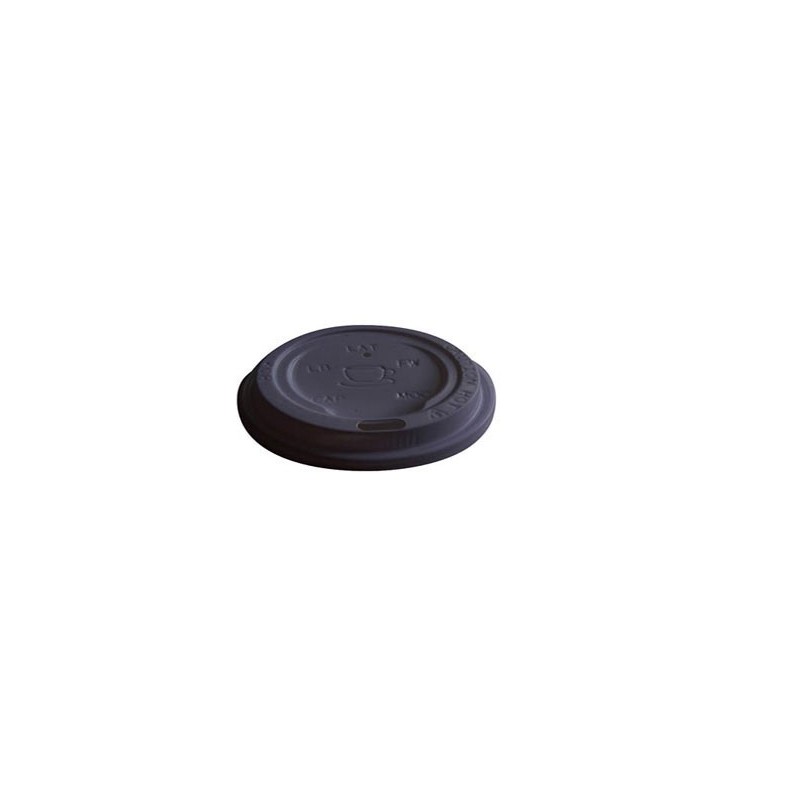 12oz and 16oz Coffee Cup Lid Black x 1000pcs