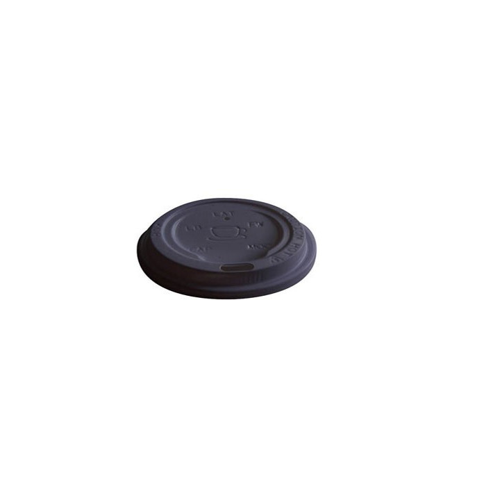 12oz and 16oz Coffee Cup Lid Black x 1000pcs