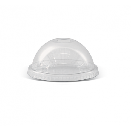 PET Dome Lid for Cold Bamboo Paper Cup 16/20/22oz  1000 pcs
