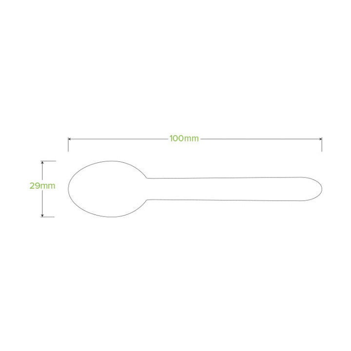 10cm FSC Certified Wooden Tea Spoon  2000 pcs