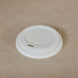 8oz Lids for coffee cups made from Plant based material