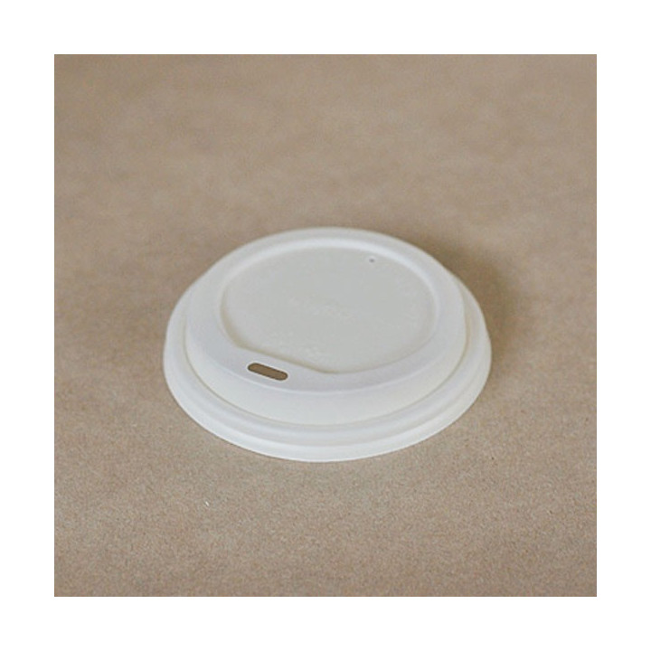 8oz Lids for coffee cups made from Plant based material