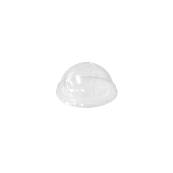 Dome Lids for 15oz Cup - Die Cut Hole Cold Use (PET)  1000 pcs