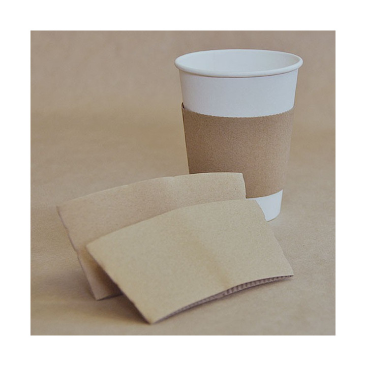 8oz Kraft Coffee Cup Sleeve for Hot Coffee Cup
