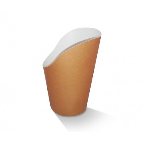 Hot Chips Serving Biodegradable Cup 16oz (450gram)