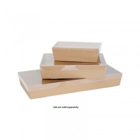 Brown Catering Tray Large 50mm High (560x255x50)  50 pcs
