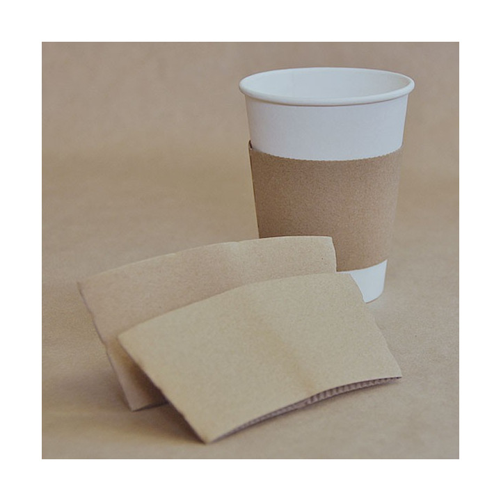 12oz and 16oz Kraft Coffee Cup Sleeve for Hot Coffee Cup