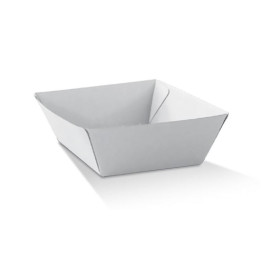 Small White Corrugated Tray  500 pcs