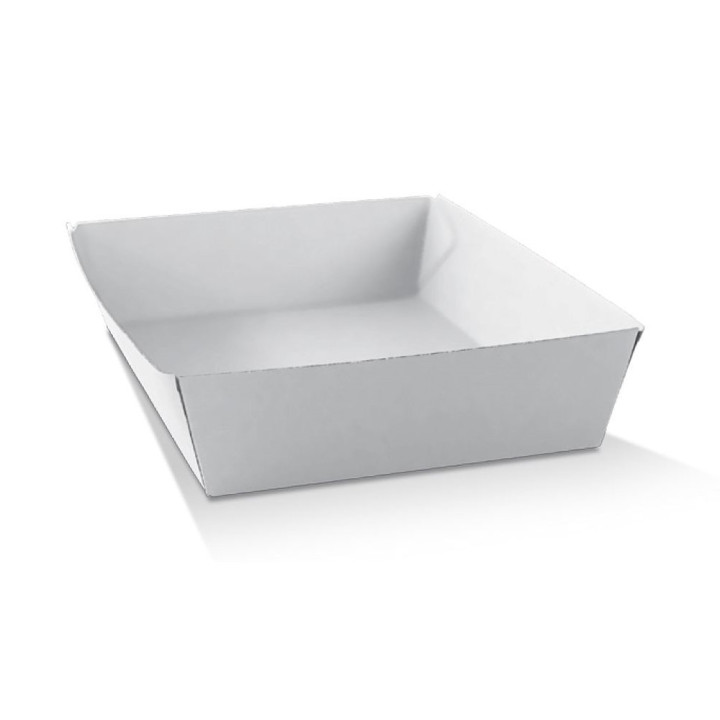 Xlarge White Corrugated Tray  100 pcs