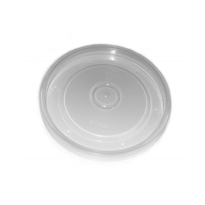 PP Lids 98mm -fit 8/12/16oz Bowl  500 pcs