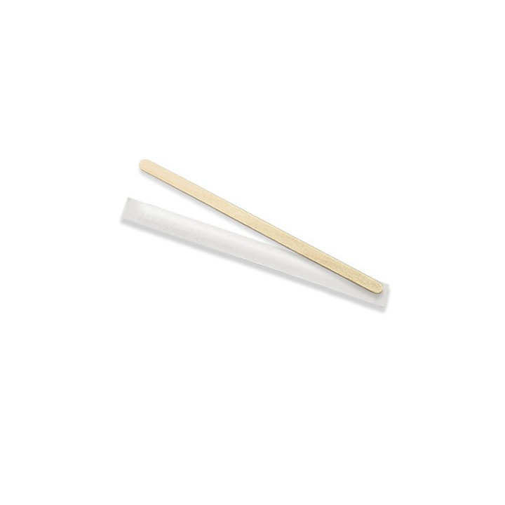 Wooden Coffee Stirrer Individually Wrapped  5000 pcs