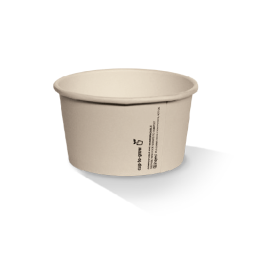 4oz Ice-Cream Cup Bamboo Paper PLA Coated  1000 pcs